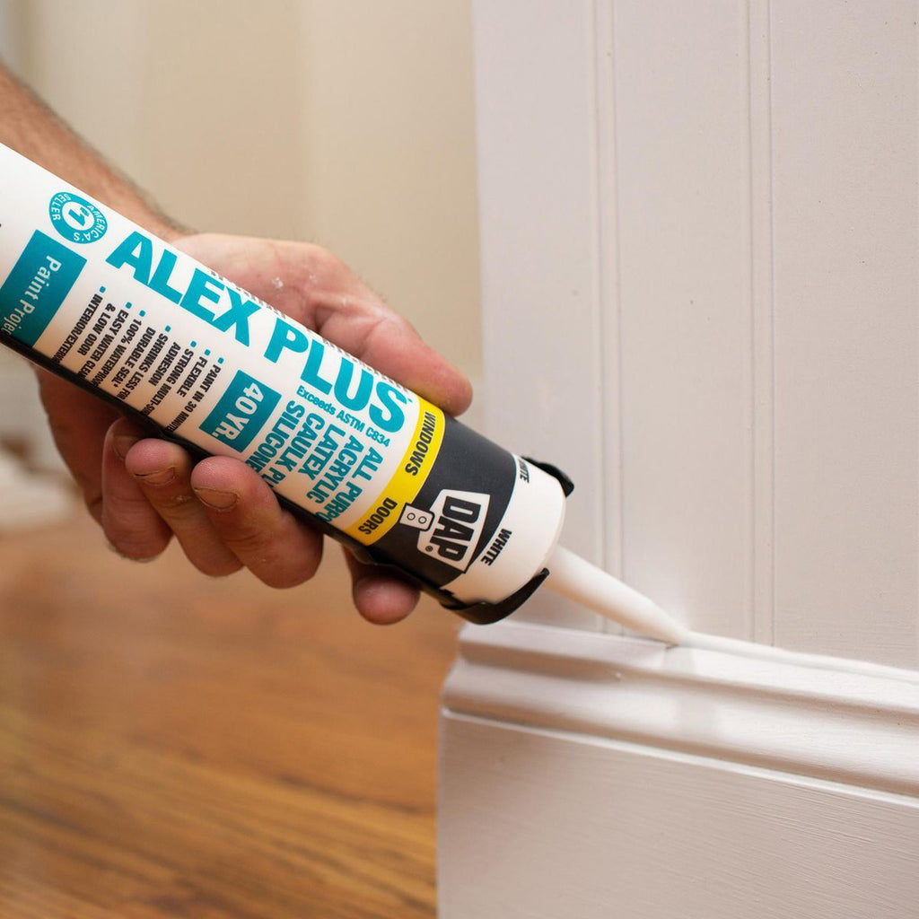 White Acrylic Latex Silicone Caulk T47708