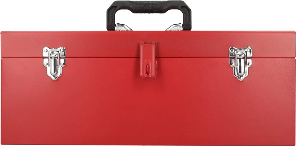 20 In Metal Tool Box with Plastic Handle and Tray K208806