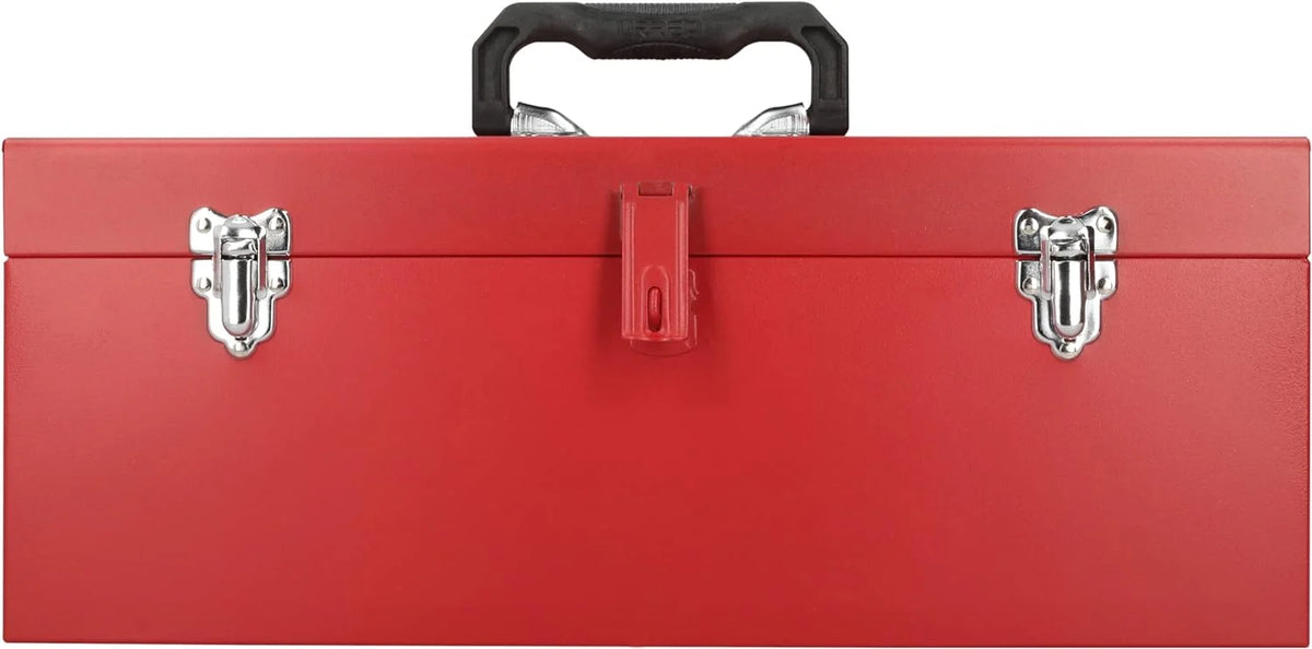 20 In Metal Tool Box with Plastic Handle and Tray K208806