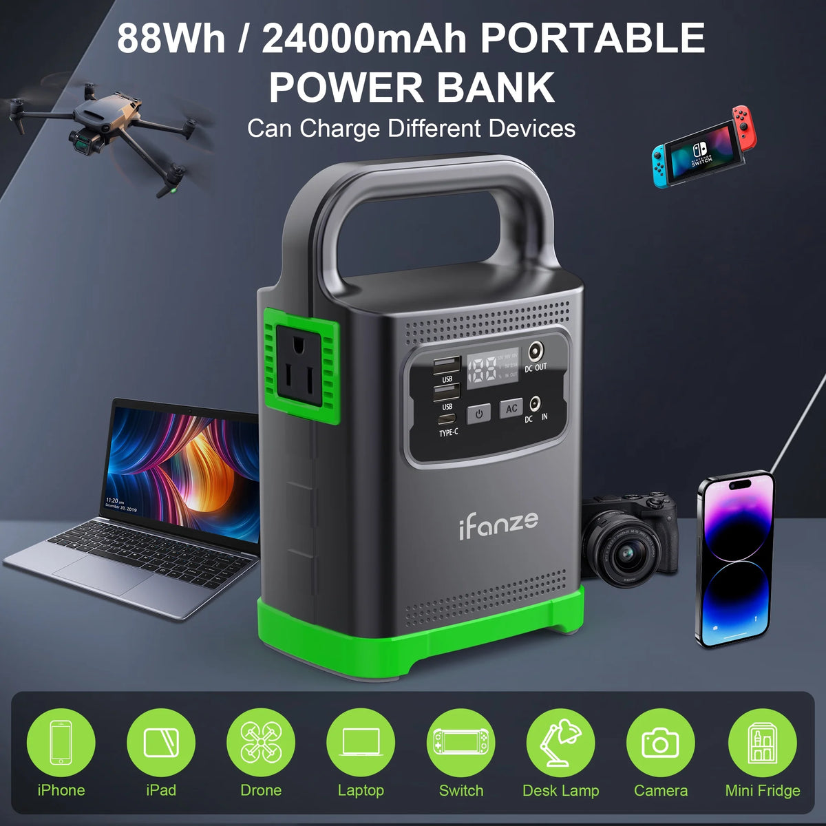 100W Portable Power Station X355931