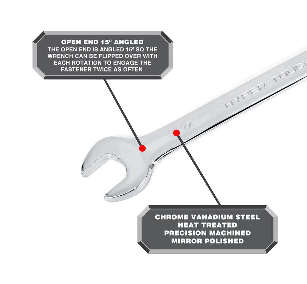 24 Pc Combination Wrench Set B92405