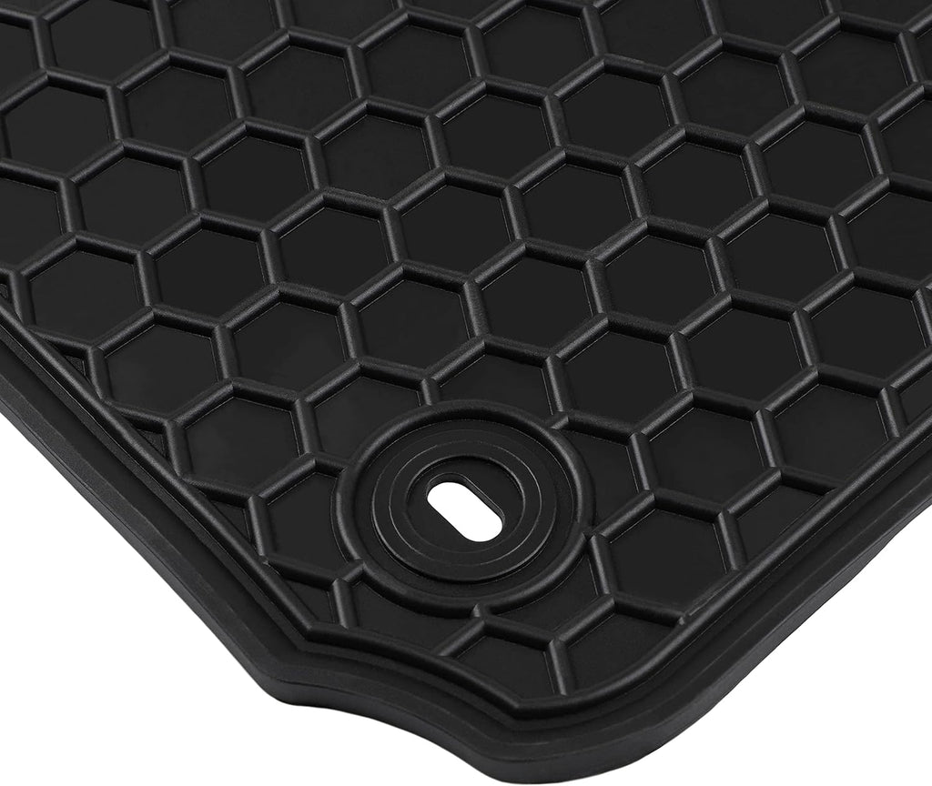 Rubber All Weather Floor Mats Set K66364