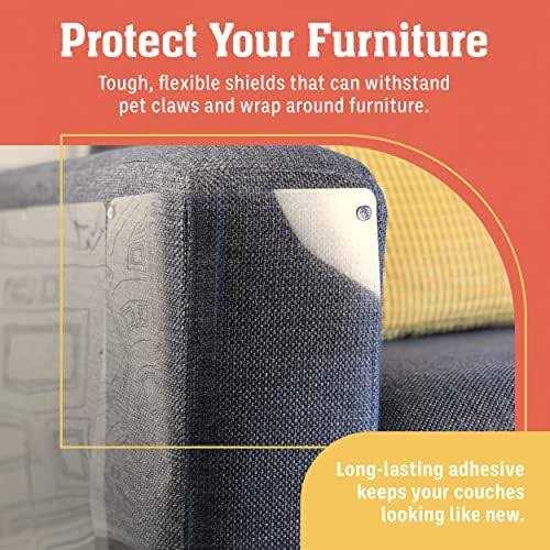 Cat Scratch Deterrent 6-Pack 17-inch x 12-inch Furniture Protectors H681
