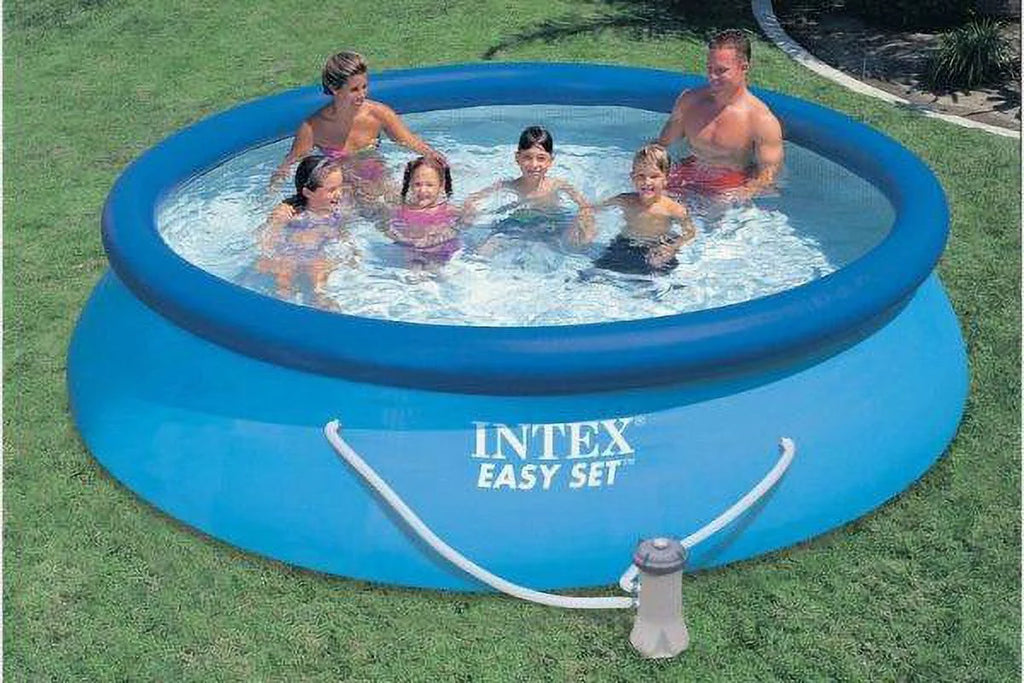 12ft x 30in Easy Set Pool with Pump & Filter Cartridge C9928