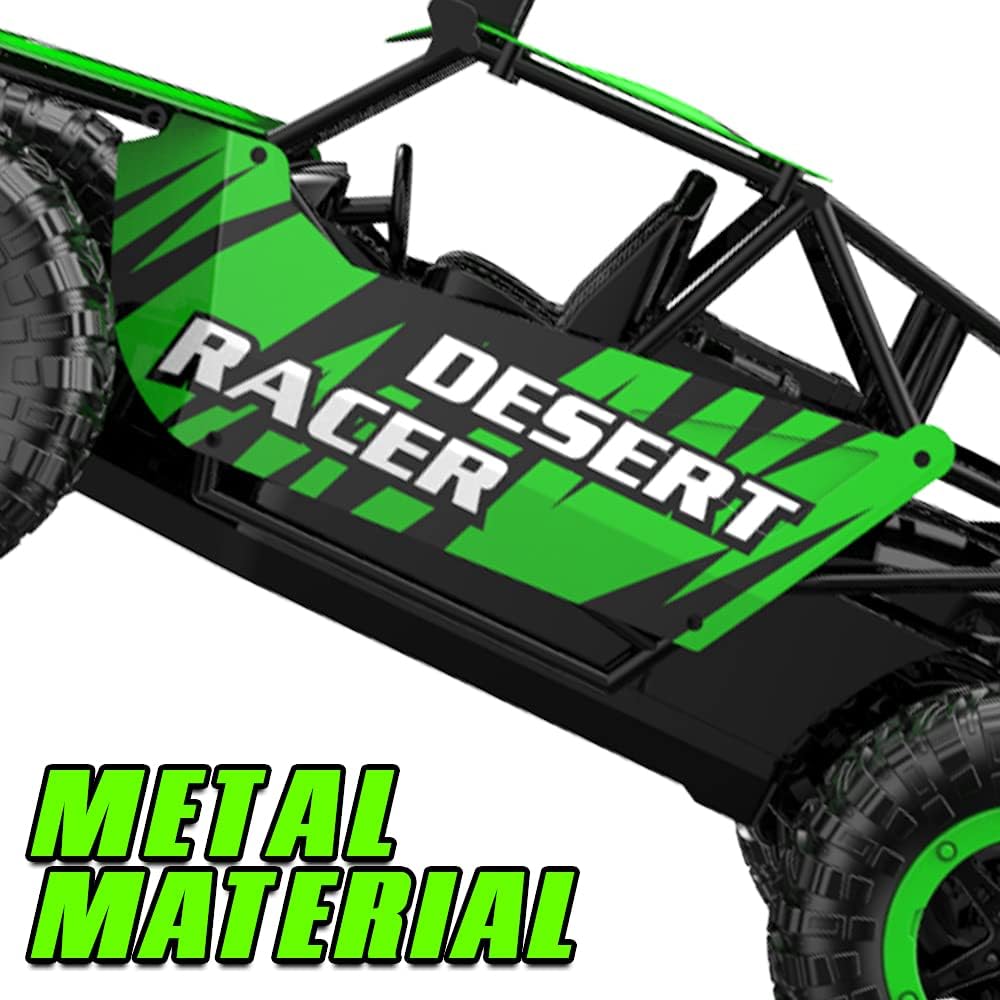 Remote Control Car 1/16 Scale Off-Road Monster Truck Green E45806
