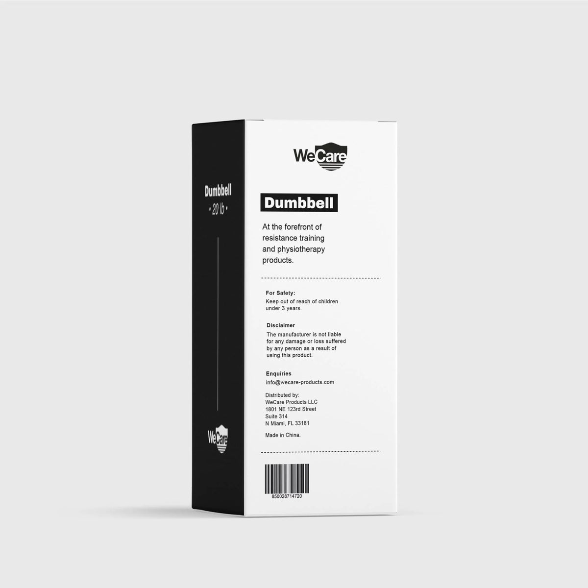 20lb Rubber Chrome Dumbbells Pair I313