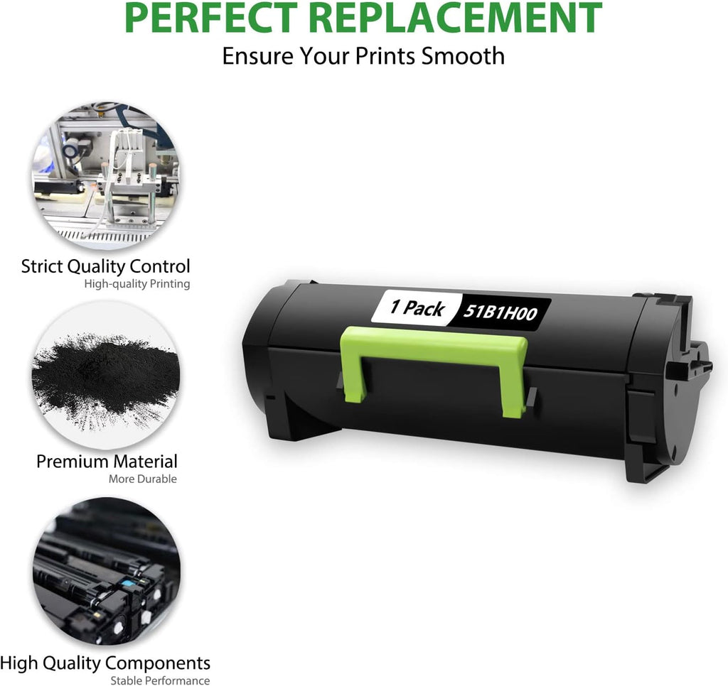 Compatible Replacement Toner Cartridge 8.5K High Yield U258