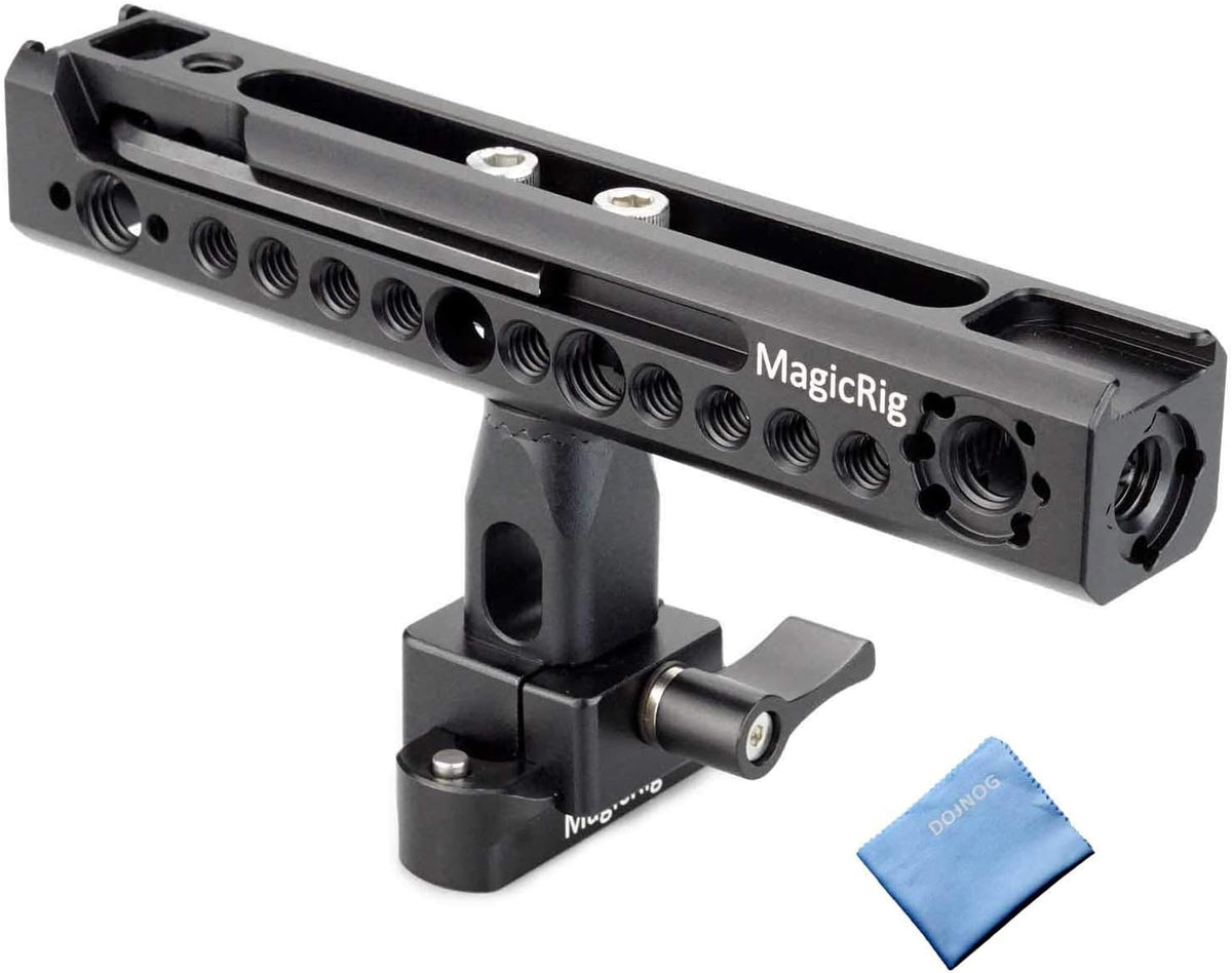 Rubber Top Handle with NATO Rail and 3-Cold Shoe W7166