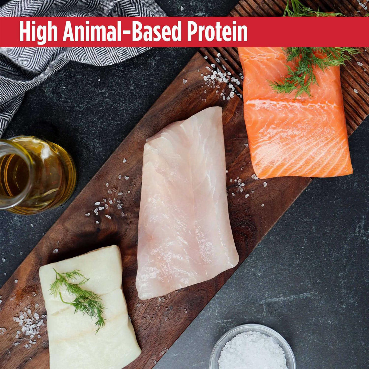 Salmon Dry Dog Food E458