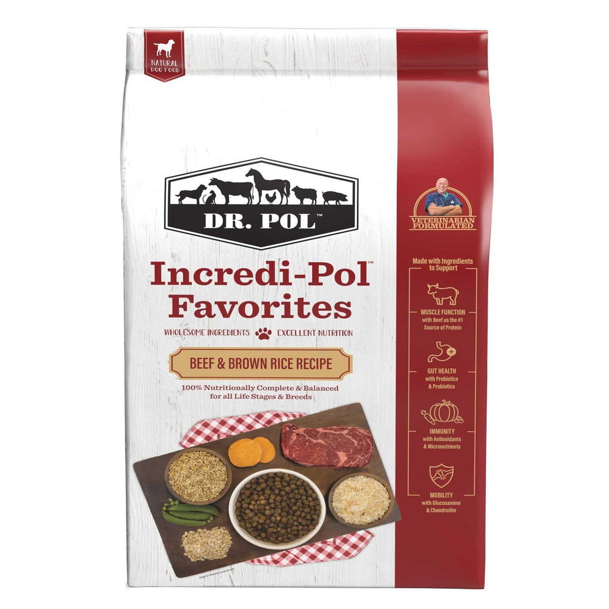 Beef & Brown Rice Dog Food Q66961