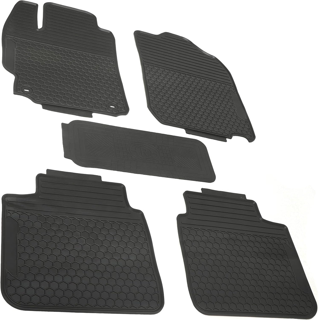 Rubber All Weather Floor Mats Set K66364