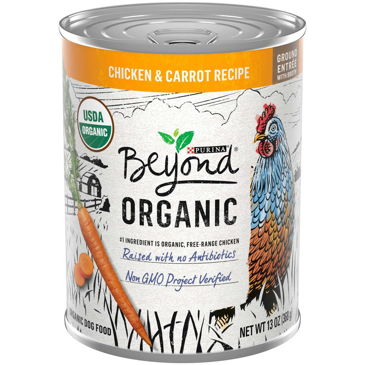 Organic Chicken Recipe Wet Dog Food N828758