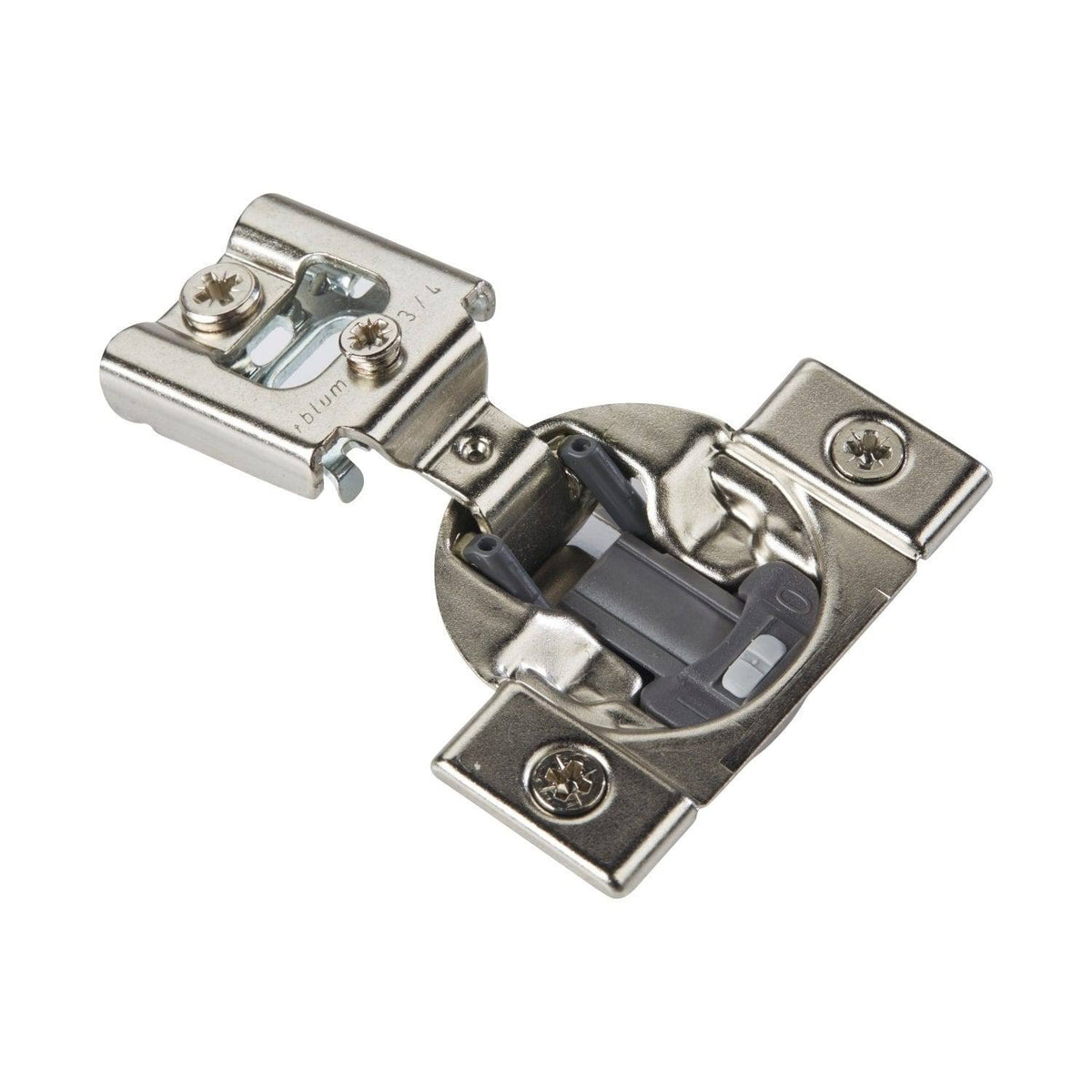 3/4-Inch 105-Degree Overlay Soft-Close Hinge Case of 20 O8671