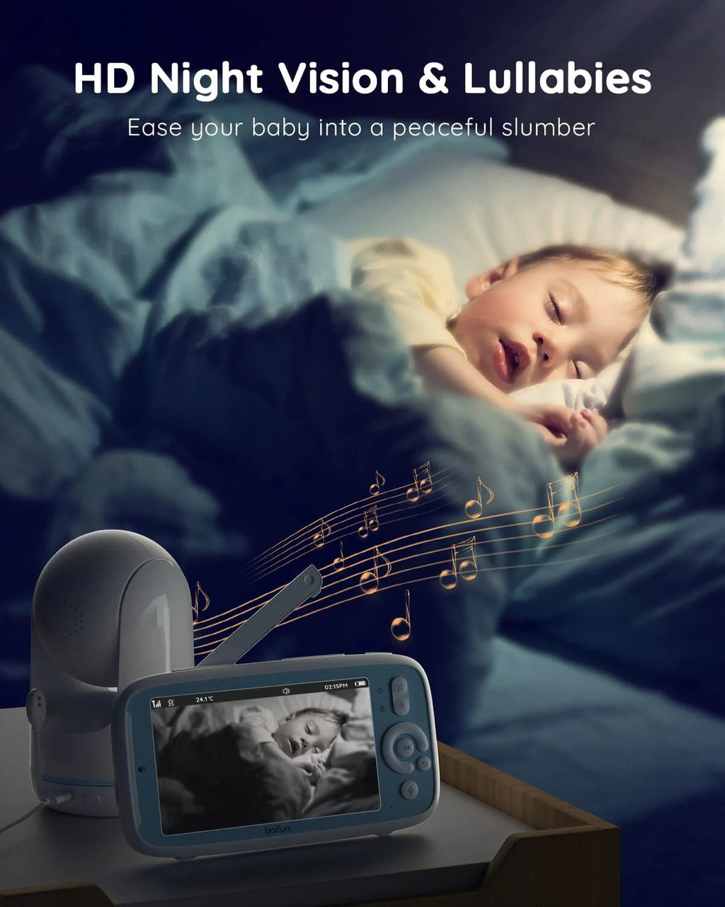 Baby Monitor with Camera and Audio L78911