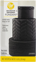 Black Fondant 5 lbs B586
