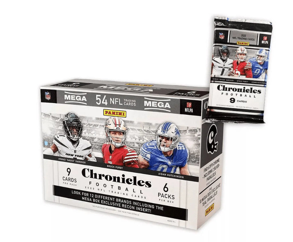 NFL Football Trading Card Mega Box J508583