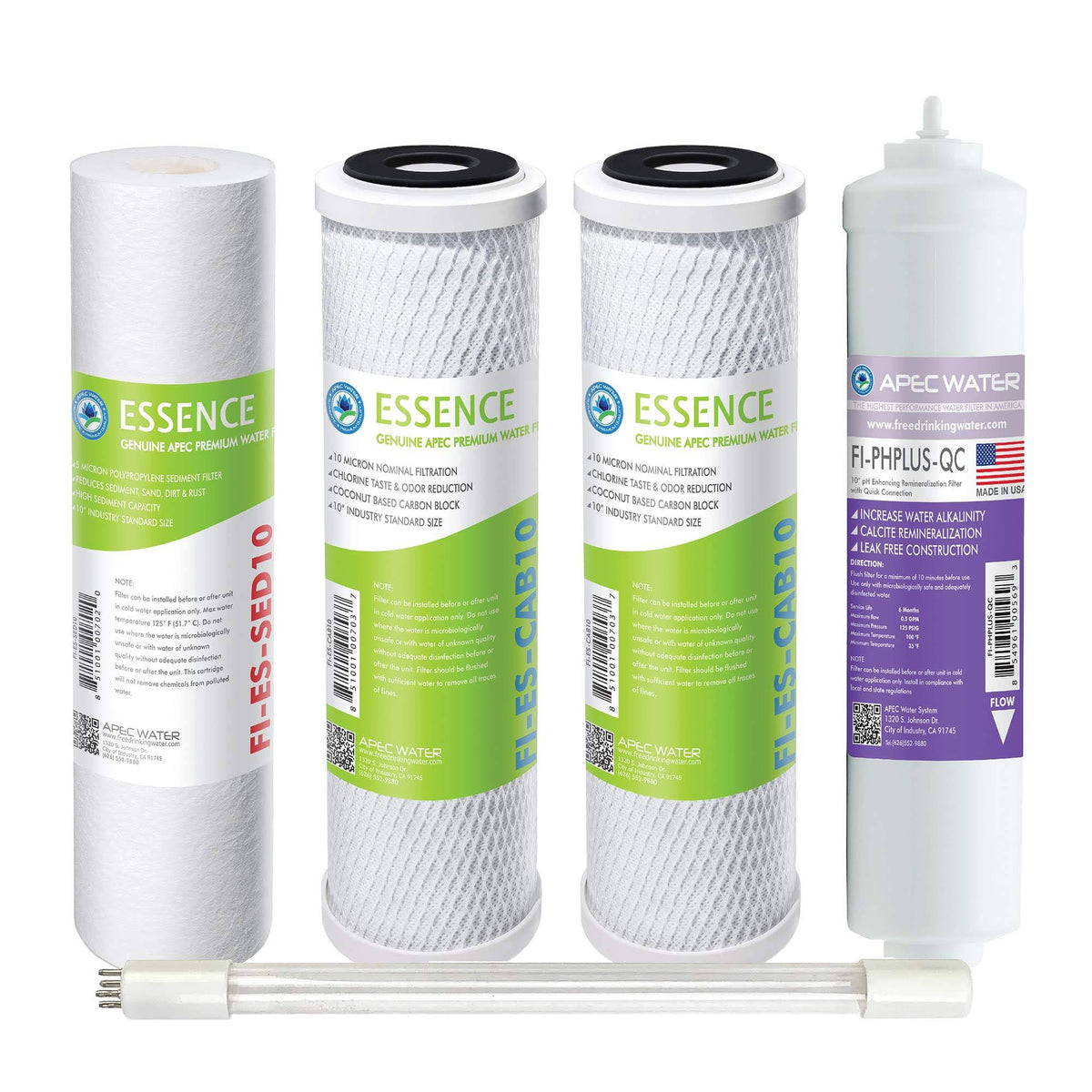 White Under Sink Replacement Filter E5887