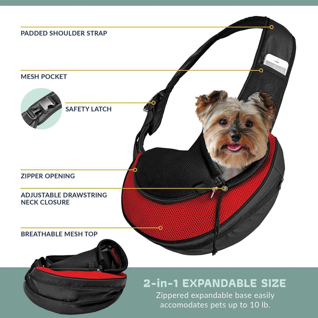 Expandable Pet Carrier Sling Bag G29884