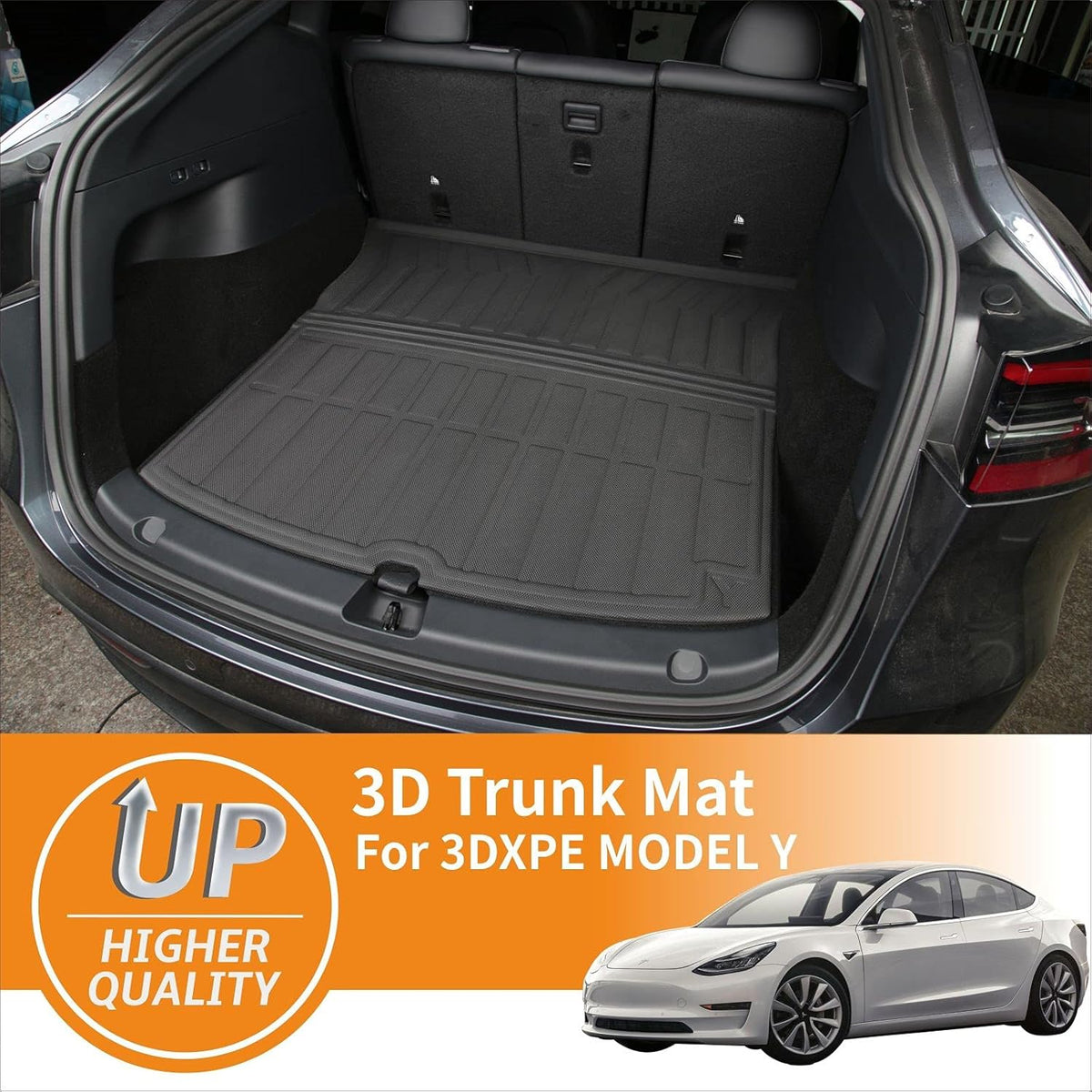 Waterproof XPE Cargo Liner Rear Trunk Mats I744