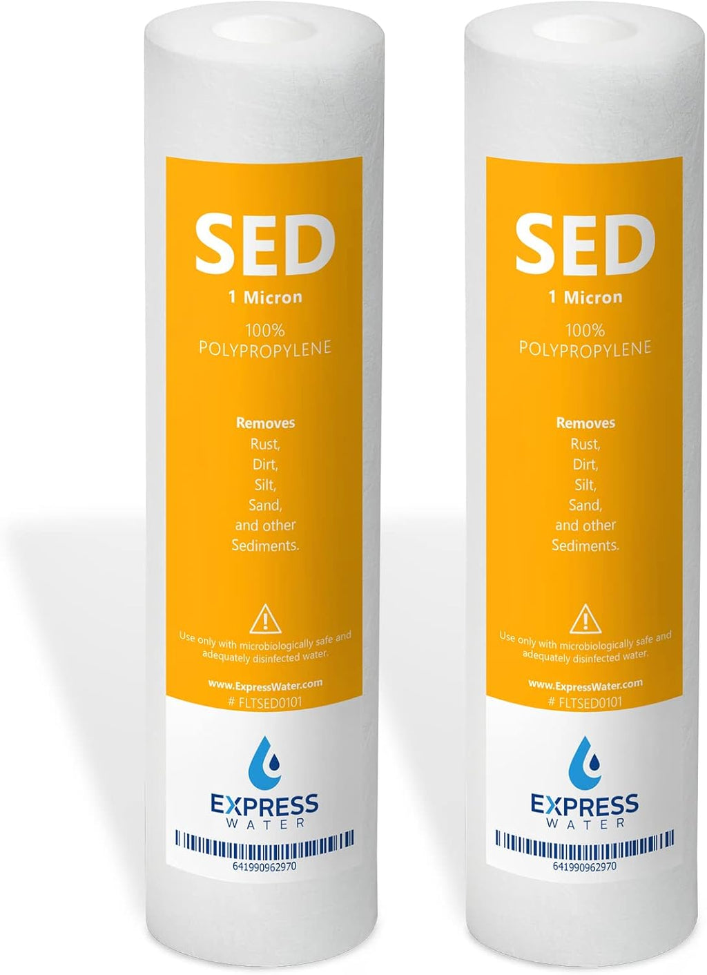 50 Pack 1 Micron 10 inch Sediment Water Filter Replacement W3234