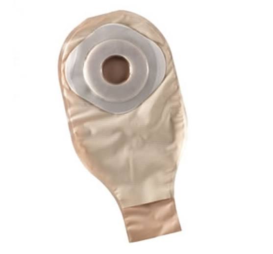 One-Piece Pre-Cut Opaque Drainable Pouch with Skin Barrier X606445