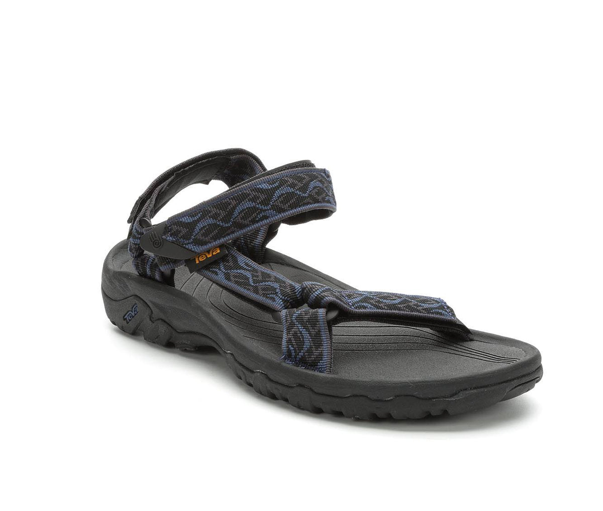 Men's Wavy Trail Navy Sandals U27675