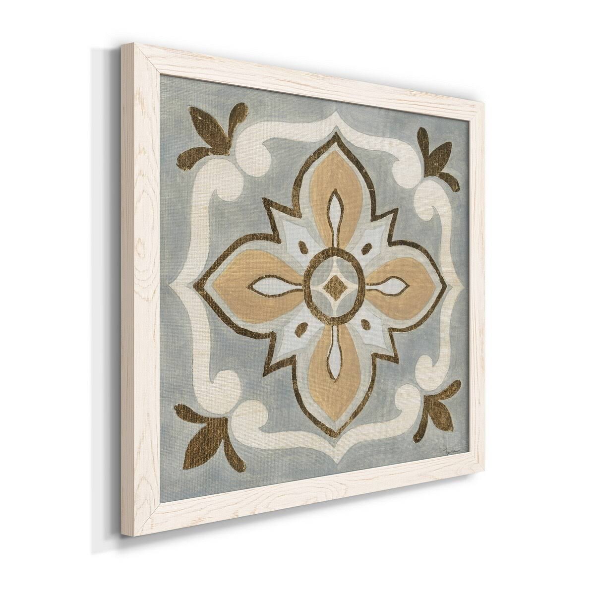 Framed Canvas 24x24 Black J411