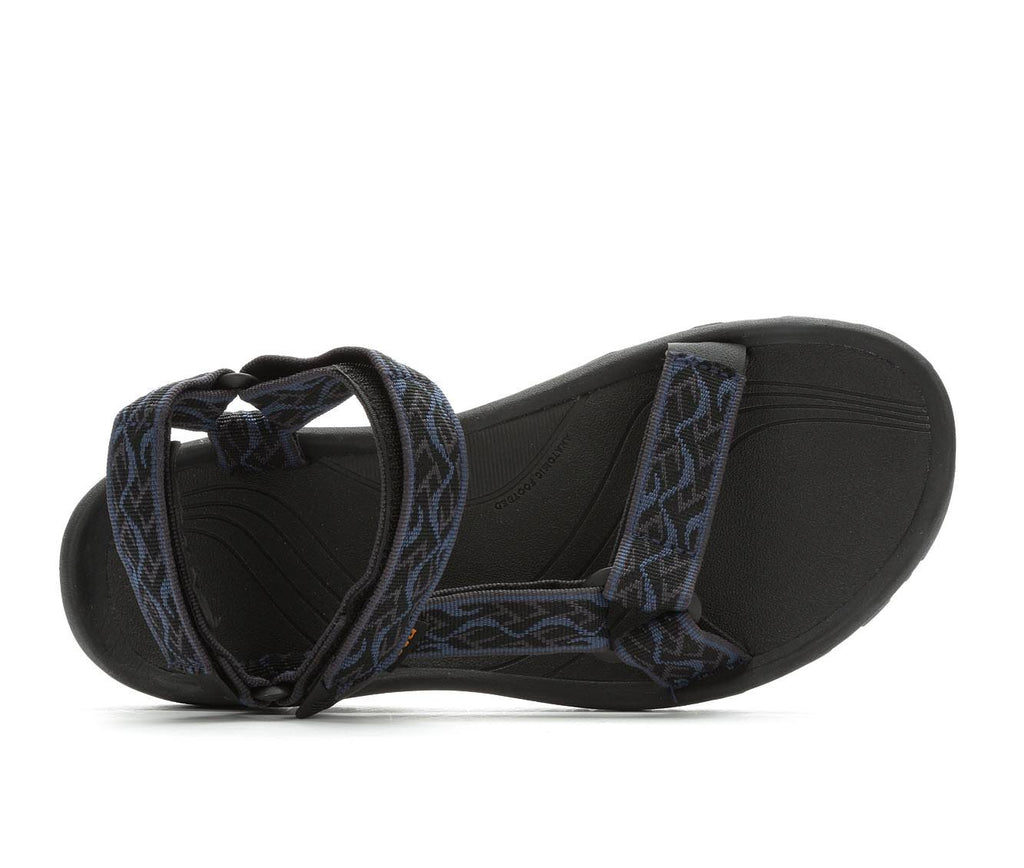 Men's Wavy Trail Navy Sandals U27675
