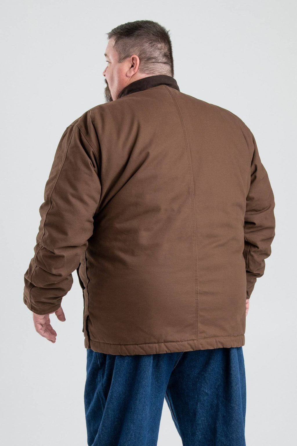 Washed Chore Coat Olive S Regular W7464
