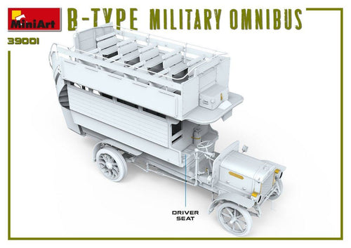1/35 Scale B-Type Military Omnibus Model Kit P182