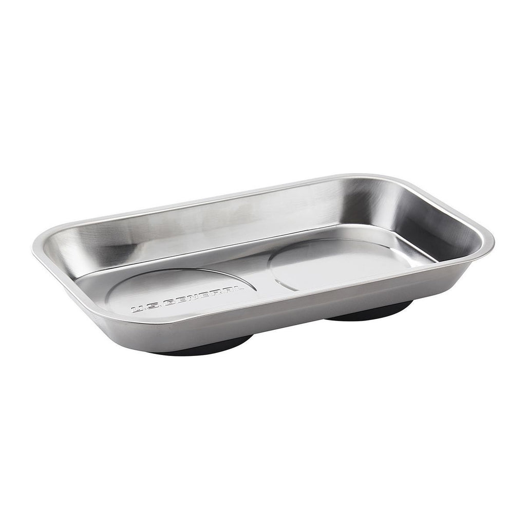 9-1/2 in. x 5-1/2 in. Magnetic Stainless Steel Parts Tray H858450