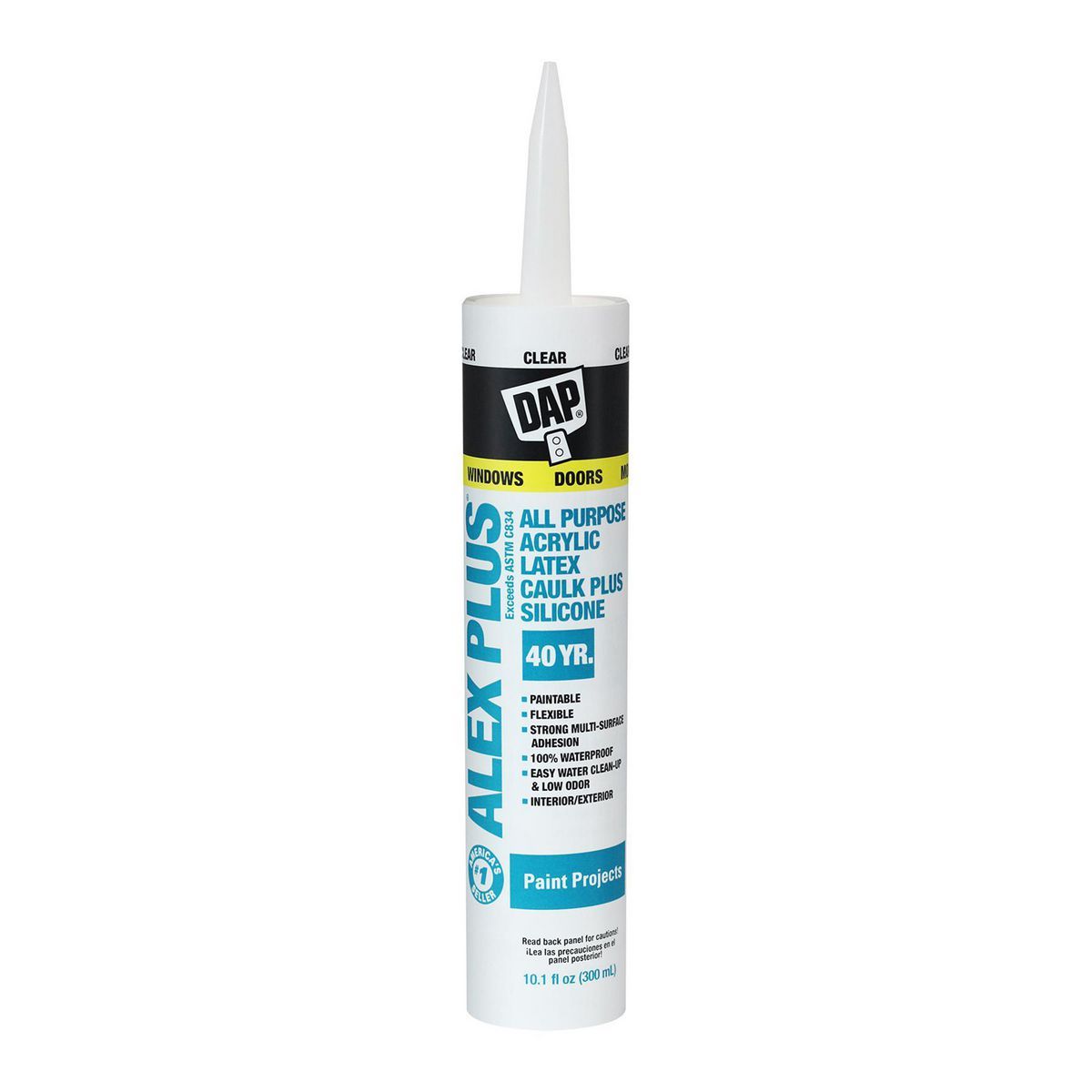 Clear Acrylic Latex Silicone Caulk F706