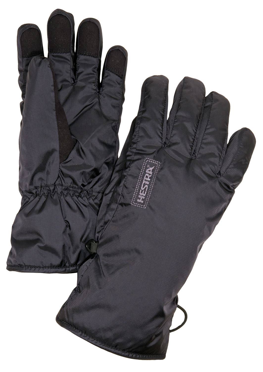 Black 5-Finger Liner Gloves E236