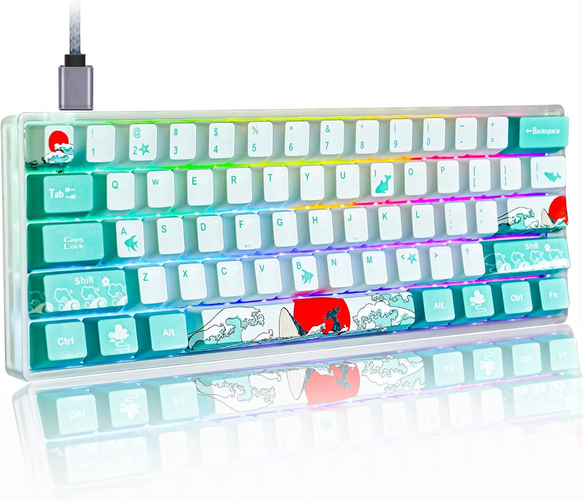 60% Hot Swappable RGB Mechanical Keyboard S528