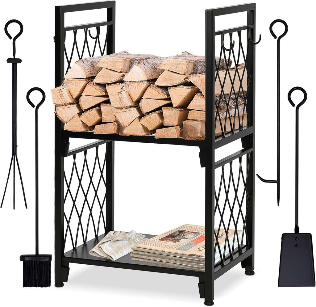 Heavy Duty Steel Firewood Rack U167001