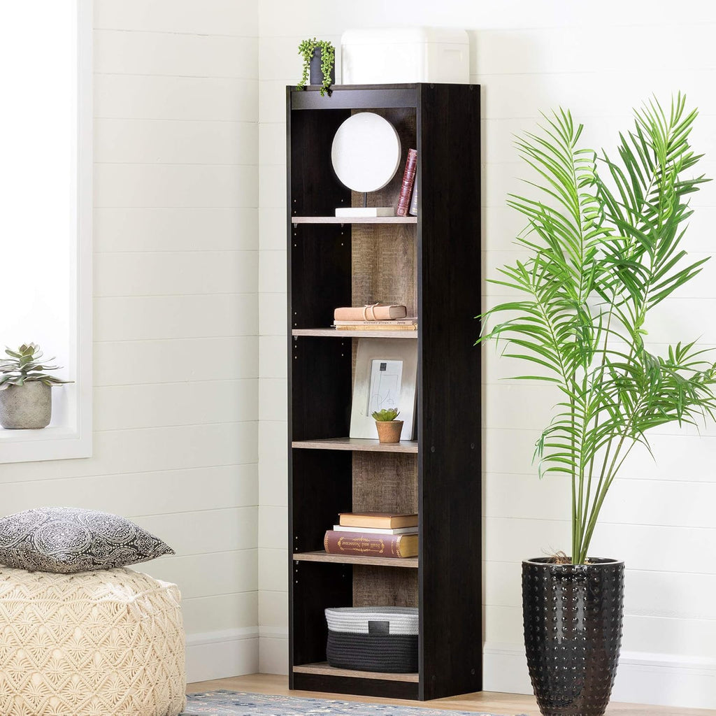 5-Shelf Narrow Bookcase B616885