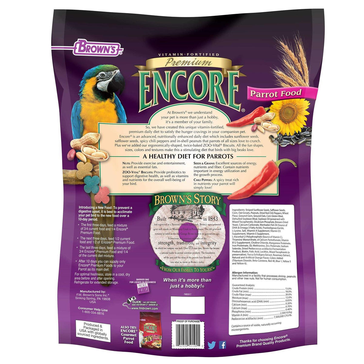Parrot Food A960270