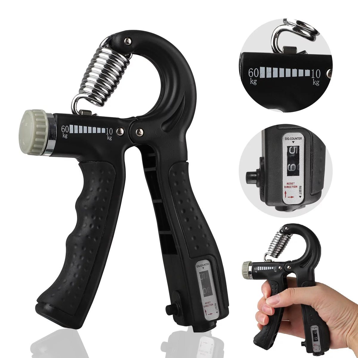 Adjustable Resistance Hand Grip Strengthener C280364