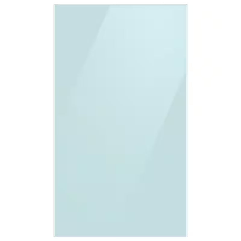 Morning Blue Glass Bottom Panel for 4-Door French Door Refrigerator T7032
