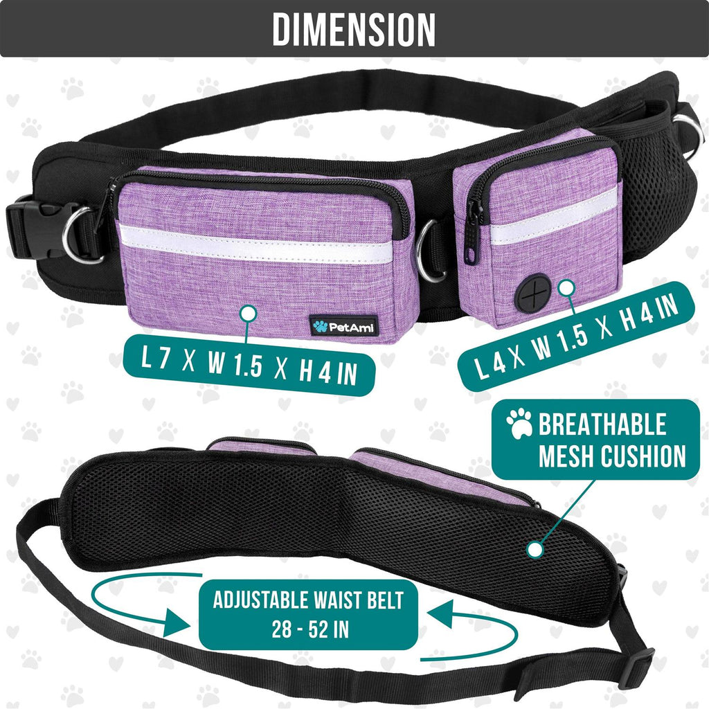 Hands Free Dog Leash Belt Bag T69340
