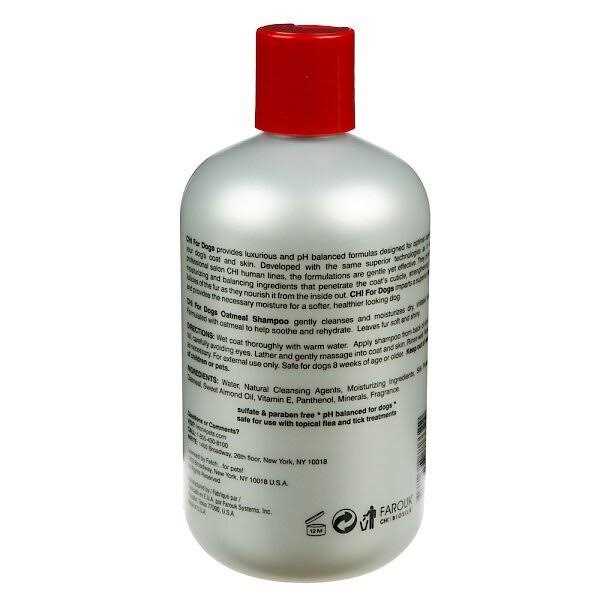 Oatmeal Dog Shampoo 16 oz Sulfate Paraben Free A282