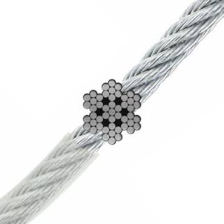 Vinyl Coated Stainless Steel Wire Rope P744803
