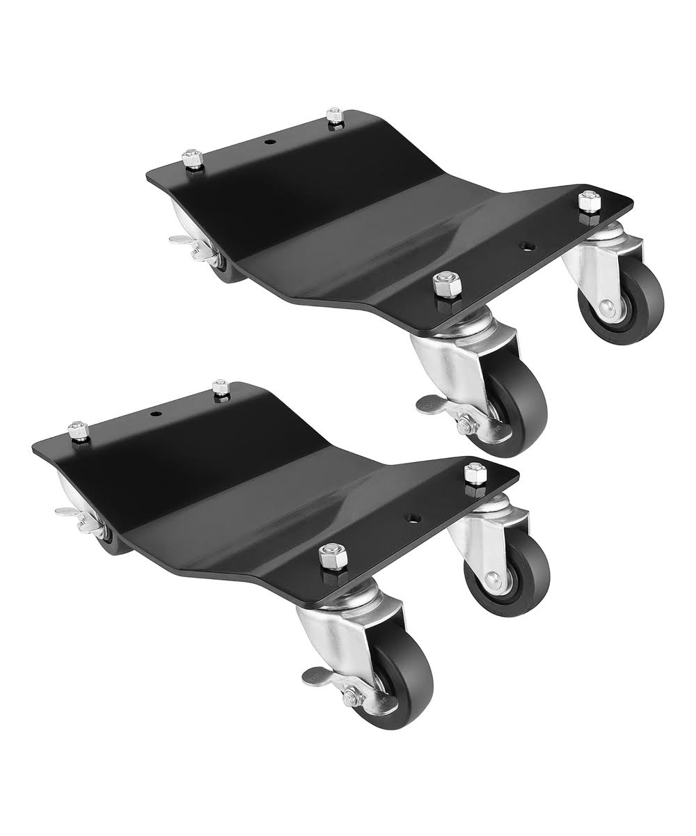 Commercial Grade 2-Pack Tire Dolly Black G868854