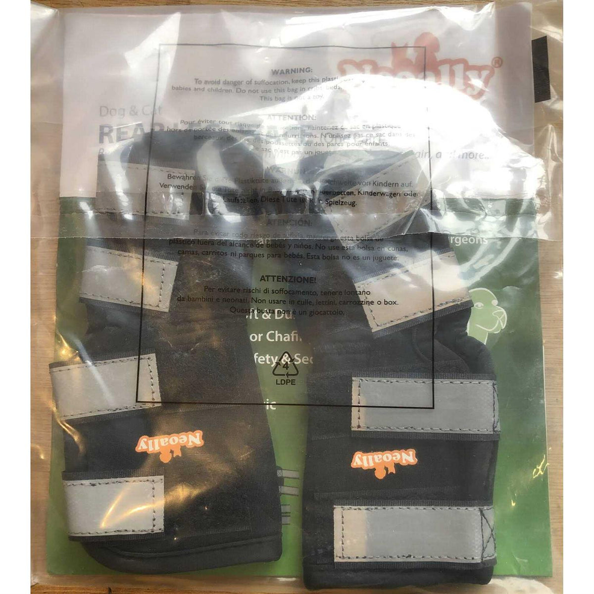 Dog Rear Leg Hock Ankle Support with Reflective Straps K4727