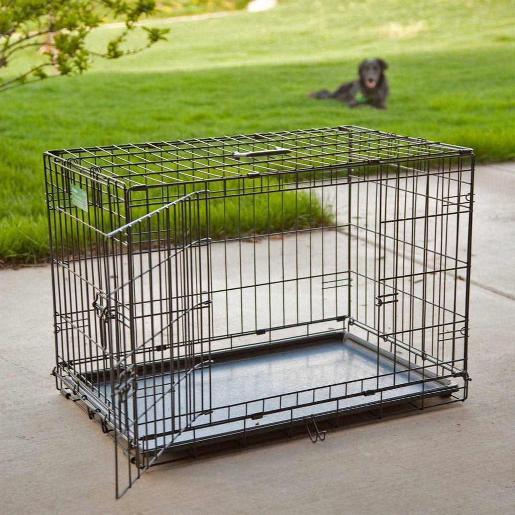 Double Door Fold Carry Dog Crate T2218