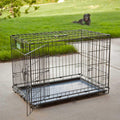 Double Door Fold Carry Dog Crate T2218
