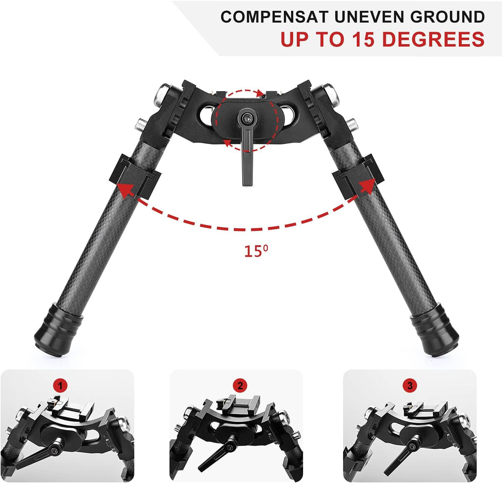 Carbon Fiber Adjustable Bipod I2352