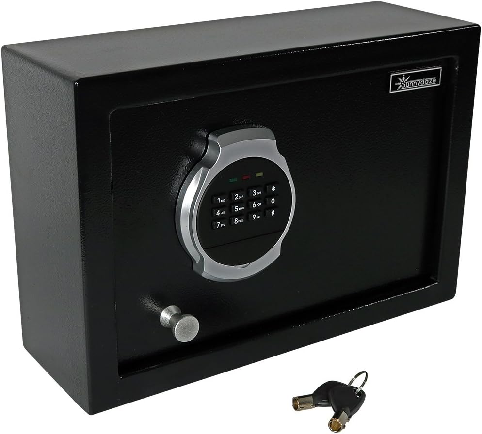 Digital Safe Lock Box with Programmable Lock W179404