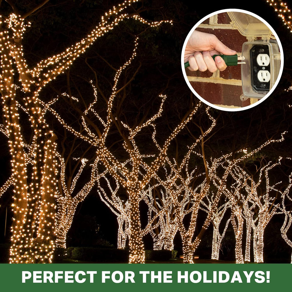 100 Ft Outdoor Extension Cord 16/3 Green T504770