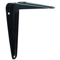 Black 4 by 5 inch Utility Shelf Bracket O205